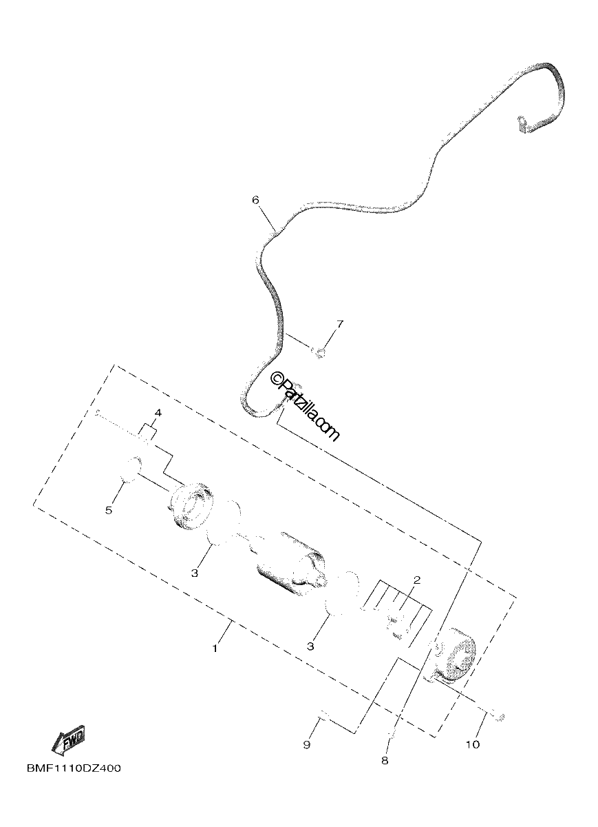 Diagrama de STARTING MOTOR