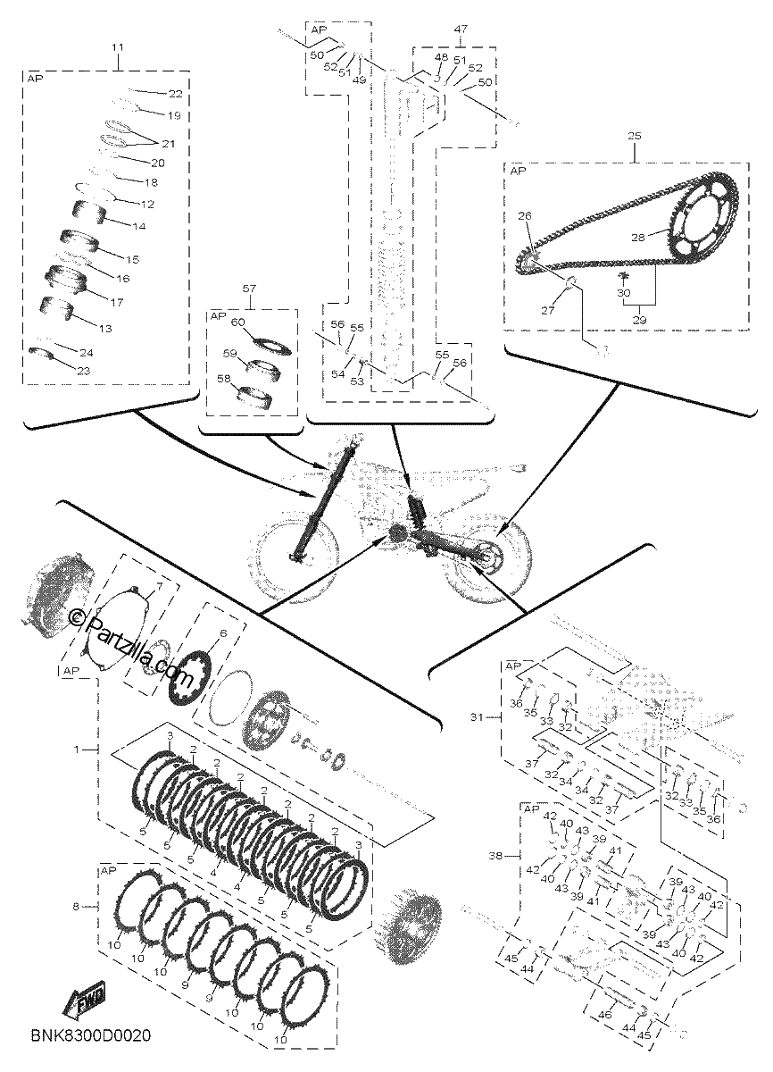 Diagrama de 3 MAINTENANCE PARTS KIT