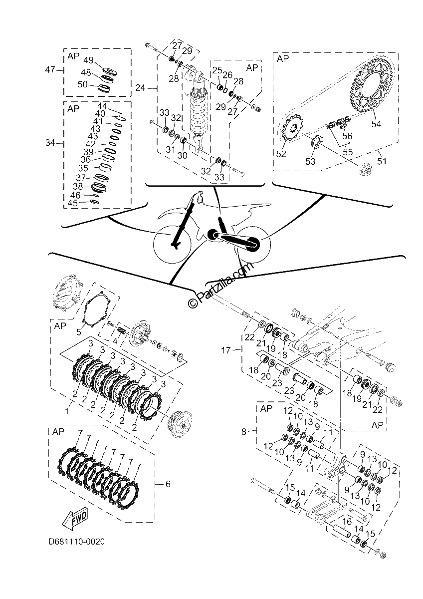 Diagrama de 3 MAINTENANCE PARTS KIT