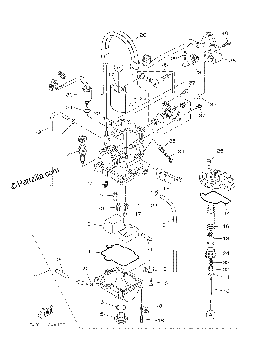 Diagrama de CARBURETOR