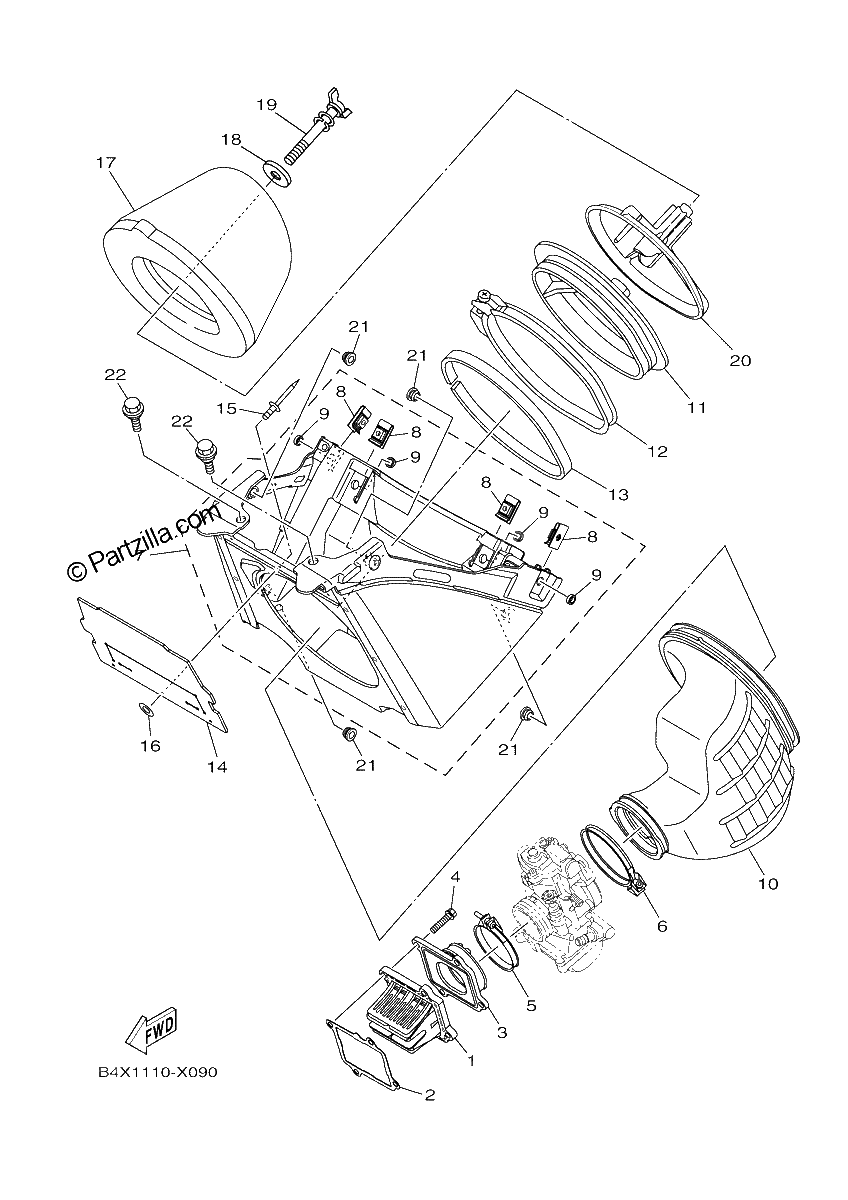 Diagrama de INTAKE