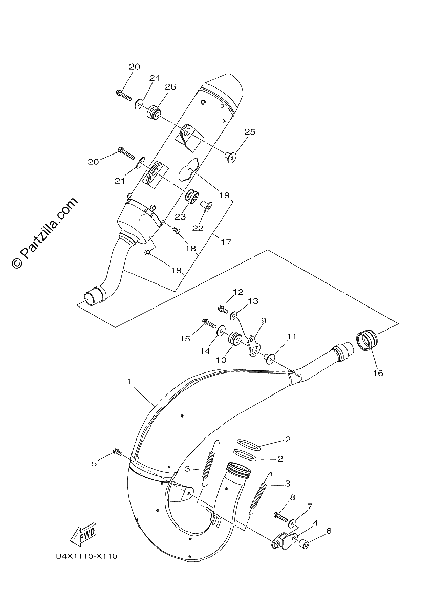 Diagrama de EXHAUST