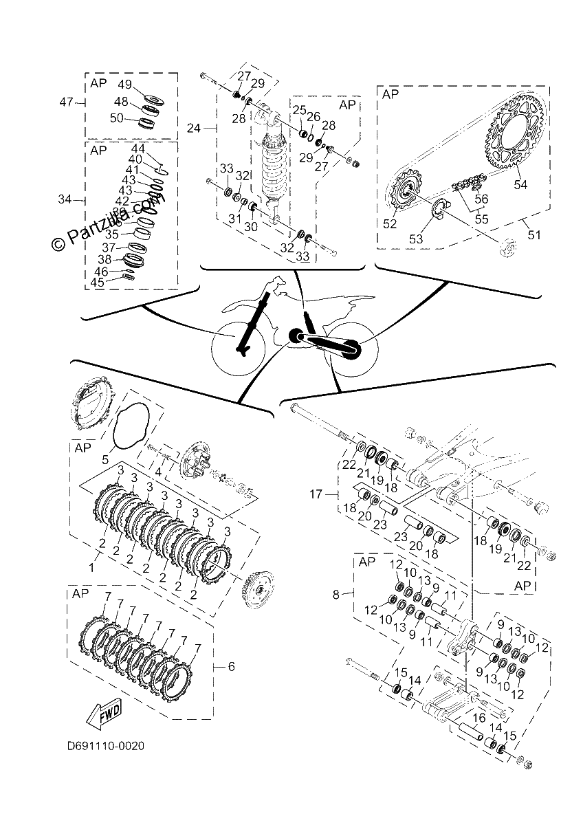 Diagrama de 3 MAINTENANCE PARTS KIT