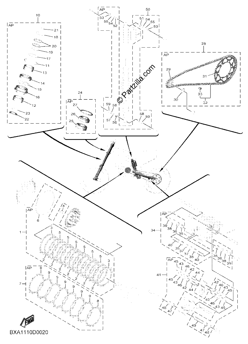 Diagrama de 3 MAINTENANCE PARTS KIT