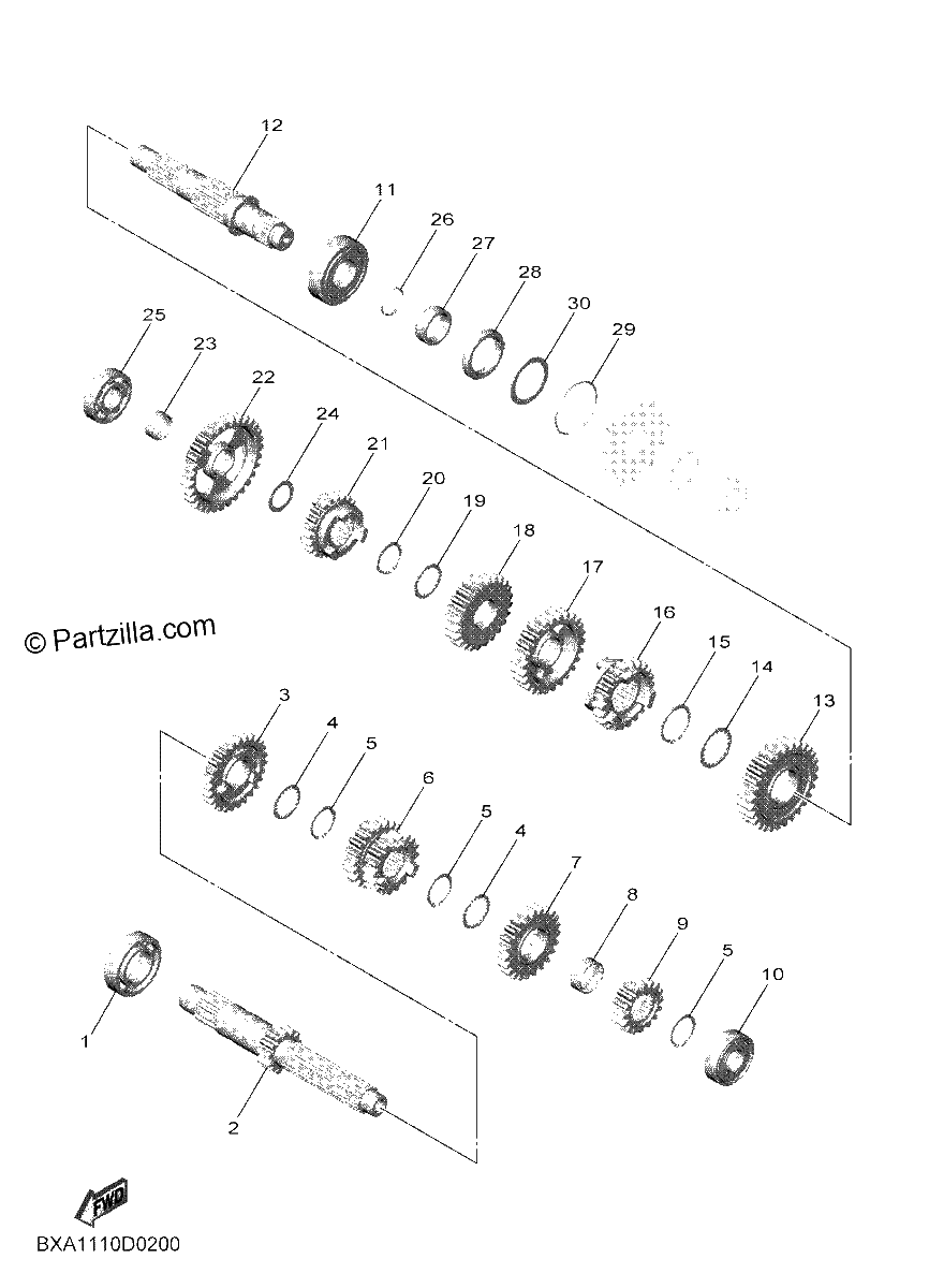 Diagrama de TRANSMISSION