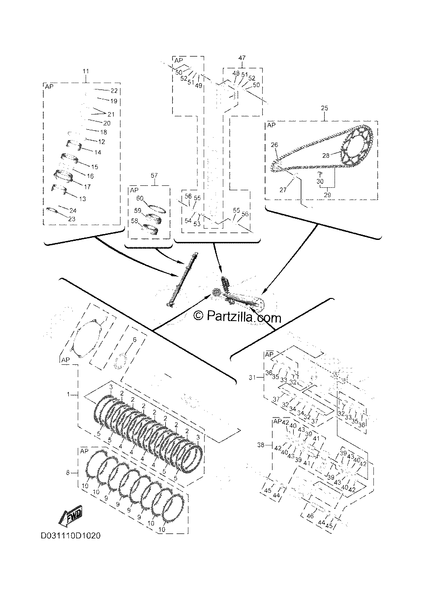 Diagrama de 3 MAINTENANCE PARTS KIT