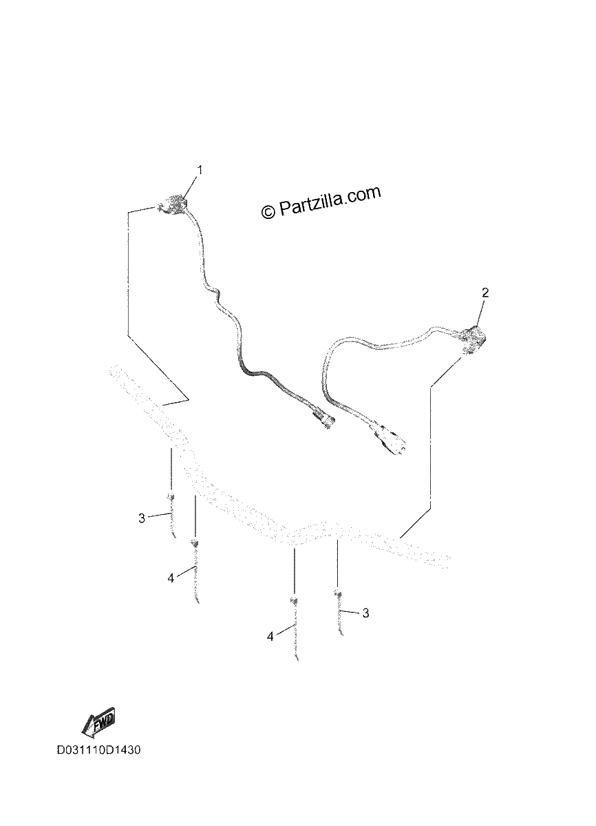 Diagrama de HANDLE SWITCH LEVER